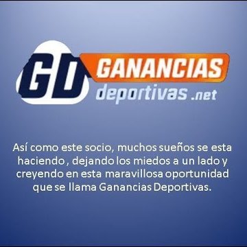 Gananciasdepor7's profile picture. Oportunidad de negocio🔥
Ganancias pasivas 🔥
20% rentabilidad por mes🔥
Oportunidad de libertad financiera🔥
Mucho más 🤑