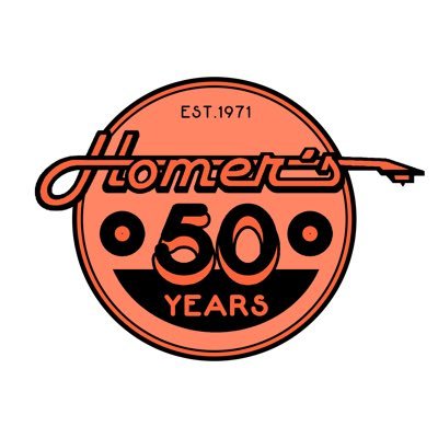 Since 1971, Nebraska's best selection of LPs, CDs, DVDs, and more... H-O-M-E-R-S, Homer's #HasTheVeryBest