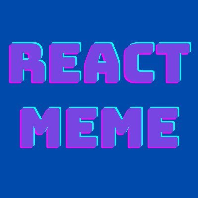reactmeme_in's profile picture. We react to the events and news around us with a meme.
tag us @reactmeme_in in a tweet with a news link and we will react to the news of your choice.