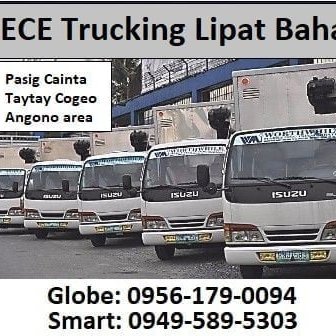 Lipat Bahay Truck for Hire Pasig,Cainta,Taytay,LibisQC Just Call or Text
Globe : 09561790094 🏠🚛📞🤩🤩🤩
Smart : 09495895303 🚛🚛🚛☎️☎️☎️24/7 SERVICE