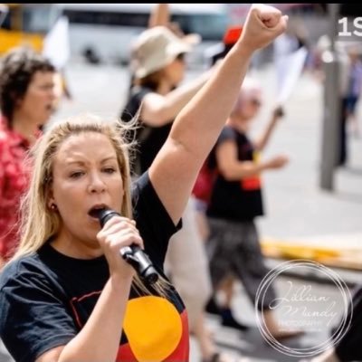 Aboriginal Rights Campaign coordinator; Tasmanian Aboriginal Centre & palawa luna rrala taypani nipaluna, lutruwita/Proud palawa woman from Hobart, Tasmania