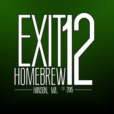 Exit 12 is a Marshfield, MA brainchild being executed in Hanson! Pushing conventional limits of #homebrew, experimenting every day! Listen to our podcast too!