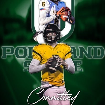 Transfer Quarterback from Portland State University Lincoln.HS (Tacoma) 2x 1st Team AP All-State QB 2x WA State 3A Passing Leader