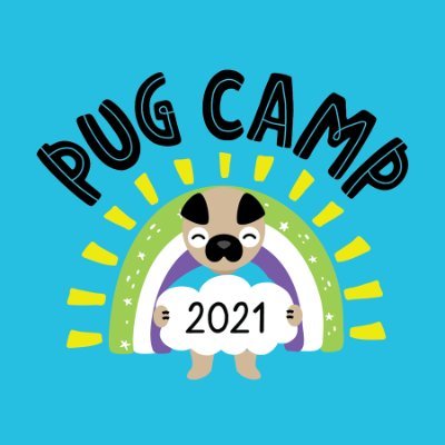 Pug Camp, a dream vacation for pugs & the humans who love them!  All money raised goes to participating pug rescues! August 27-29, 2021! @pugsquadsos a 501c3