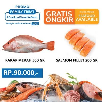 DELIVERY SERVICE | FRESH & FROZEN | FREE DELIVERY ALL AREA YOGYAKARTA , BANTUL , SLEMAN ,  KLATEN
CALL CENTER : 085 7272 28000
INSTAGRAM : JOGJA_SEAFOOD