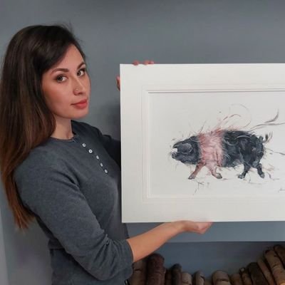 Published wildlife and animal commission artist