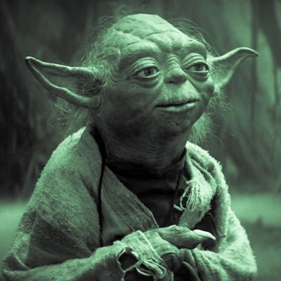The Force Ghost of Jedi Master Yoda! Not affiliated with Disney! Parody Account - Jedi Grand Master and Teacher: Do or Do Not. There is No Try
