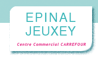 ccepinal's profile picture. Le centre commercial Epinal Jeuxey vous accueille du lundi au samedi de 9h30 à 19h30. Suivez nos actus, animations et promotions sur fb http://t.co/RBywZhv9wO