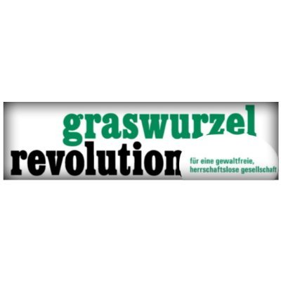 Die anarchistische Zeitung GWR bemüht sich seit 1972, Theorie und Praxis der gewaltfreien Revolution zu verbreiten. 
Mastodon: Graswurzelrevolution@dju.social