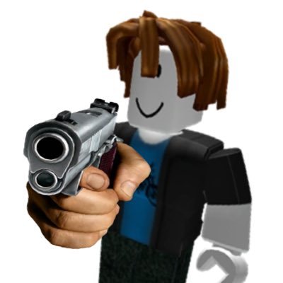 bacon with gun.png - Roblox