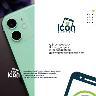 Welcome to iCon Gadgets! We Sell,We Swap, We Buy and We Fix . Call or Shoot us a message at 08153000204. Kindly Check Our Likes 🤸‍♀️👍 RC: 3332168