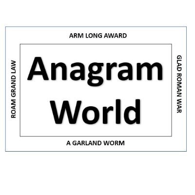 AnagramWorld Profile Picture