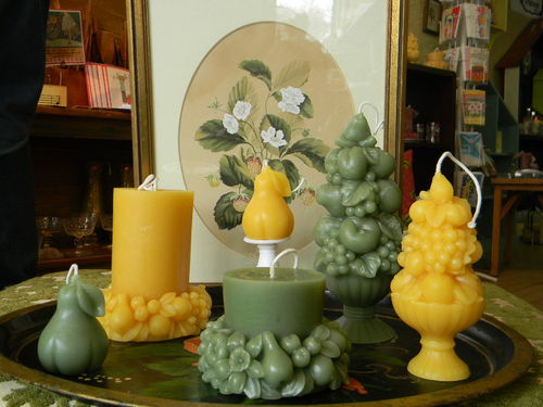 Specializing in the finest all natural 100% beeswax candles.  All hand-molded and poured in Bristol, VT.