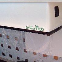 E-ZEEWRAP 1000 food wrap dispenser for ease of dispensing ezee parchment paper or ezee plastic wrap--  Canadian made FAMILY OWNED SINCE 1986