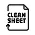Clean Sheet (@cleansheet_uk) Twitter profile photo Clean Sheet (@cleansheet_uk) Twitter profile photo