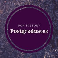 UoN History Postgraduates(@UoNHistory_PGs) 's Twitter Profile Photo