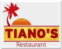 Tiano's Restaurant offers a great place for locals and tourists to eat a fine dining menu in a casual affordable atmosphere.