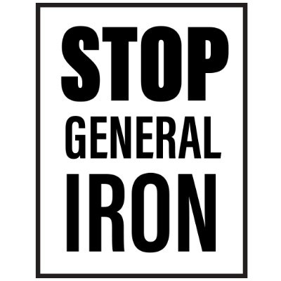 A coalition of residents fighting to Stop General Iron from moving to Southeast Chicago.