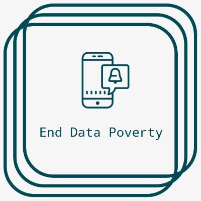 Promoting work that seeks to ensure the affordability of data does not prevent essential participation online.
#EndDataPoverty | #DataPoverty