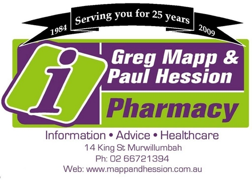 Mapp & Hession Pharmacy are in 14 King St Murwillumbah. We specialise in natural health care and stock Jurlique skincare and Napoleon Perdis cosmetics