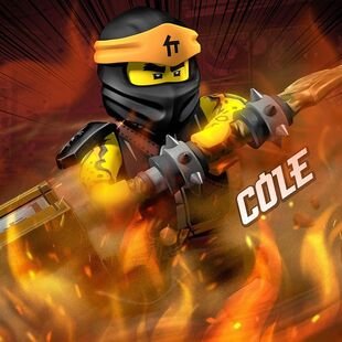 ninjago fan and anime fan, and favourite ninja cole master of earth/magma