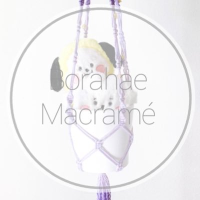 (On Vacation/Opening Late Spring 2021)Small batch handmade macramé crafts, made with luv by Ami for Ami💜Follow on IG @BorahaeMacrame