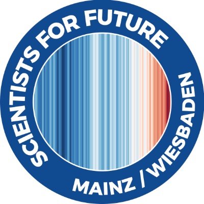 Die ScientistsForFuture aus dem Raum Mainz/Wiesbaden unterstützen #FridaysForFuture (siehe https://t.co/Lvj9MLvkme)
