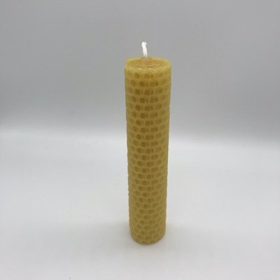 100% Pure Beeswax Candles Handmade in London.  
Non toxic, Hypoallergenic, Sustainable with a Pure cotton wick, No Nasties and Nothing added.