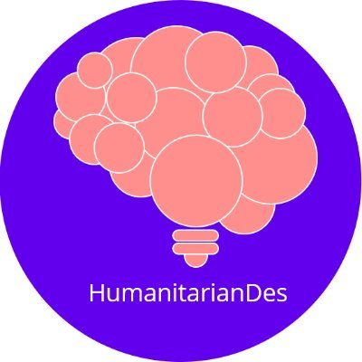 HumanitarianDes's profile picture. Designing with the knowledge & experience & Humans affected by disasters.