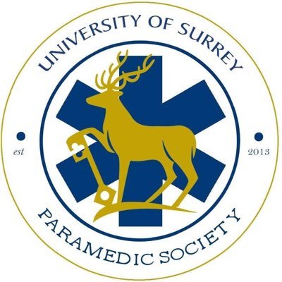 Paramedic Society at @uniofsurrey for anybody with an interest in pre-hosptial care/emergency medicine. #paramedic 🏆 Society of the Year 2020 and 2021🏆