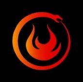 PyrOuroboros's profile picture. Warm yourself by tuning in live on twitch as the PyrOuroboros consumes the flames of the game pyre, burns to ash, and is reborn every Monday through Friday!