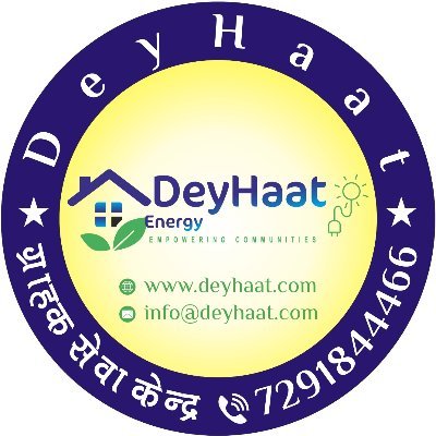 DeyHaat develops & operates Solar Pico-grids in rural India offering Affordable, Reliable & CLEAN energy as-a-service to last mile lowest income communities