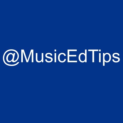 MusicEdTips's profile picture. Tips for young music educators.  Tid-bits on rehearsal planning, execution, marching and wind band techniques, and more!  Tweet us with your tips.