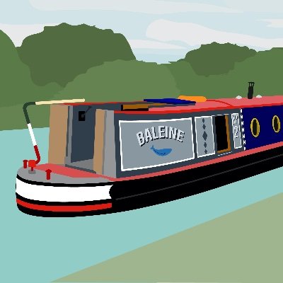 I'm a splendid narrowboat built by Jim Birch, proudly owned by Susan Brown and Toby Whale