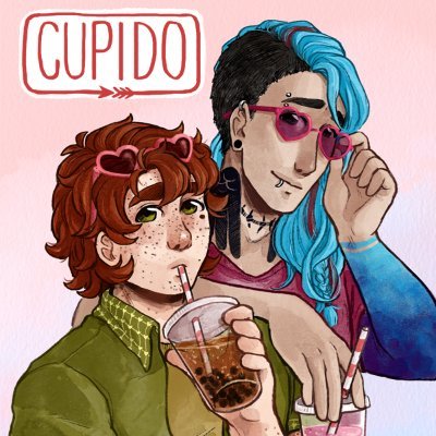 An LGBTQ+ webcomic about soulmates and tea by @skatuyart. 
Read at https://t.co/iq5cQExfY6