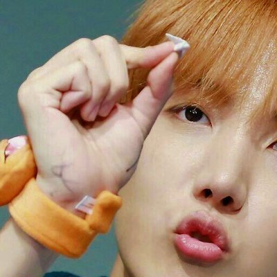 for hobi and his delicate hands holding things
