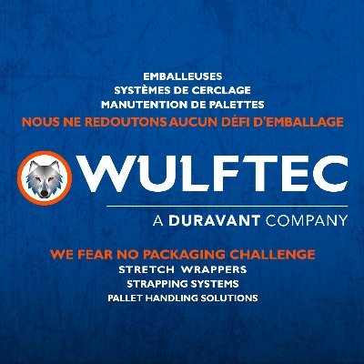 Wulftec International est synonyme de durabilité dans l'industrie de l'emballage.
Wulftec International is synonymous with durability in packaging equipment.