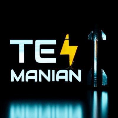 Tesmanian_com's profile picture. Tesla, SpaceX, Elon Musk and related News+Info.