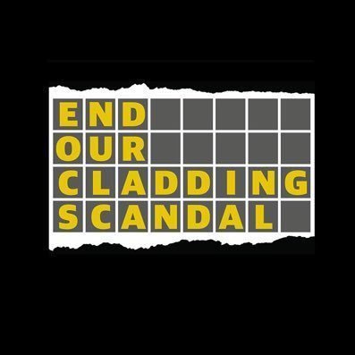 Disabled writer caught up in the cladding scandal.