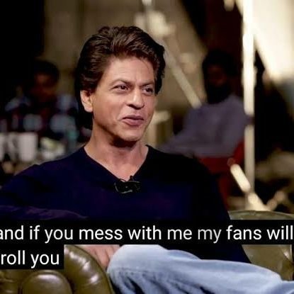 Updates about SRK fans' activity on Twitter. शाहरुख़ फैंस से संबंधित सारी ख़बर आप तक लाते हैं।