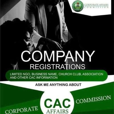 CAC consultant📝  Company/NGO  registration, Annual returns, Post incorporation services, etc. 
EMAIL: cac9ja@gmail.com
WhatsApp: +2348088836915