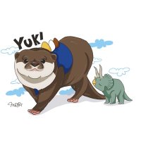 カワウソゆきちゃん🦖Otter YUKI(@Yuki_chan0320) 's Twitter Profile Photo