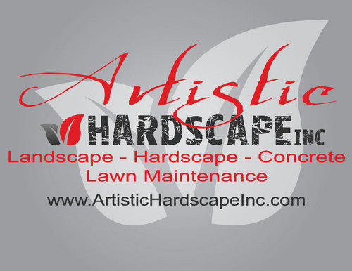 ArtHardscapeInc's profile picture. Artistic Hardscape Inc is a landscape and hardscape company specializing in residential and light commercial projects.