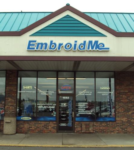 Eme_Roseville's profile picture. Retail chain offering custom embroidered & screen-printed clothing, promotional items & more.