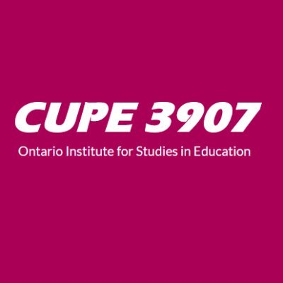 Representing @OISEUofT GAs. We are in the process of transferring our jurisdiction to @CUPE3902. Therefore, we will be facing out our social media accounts.