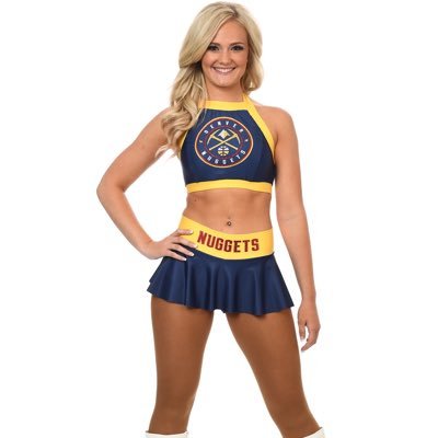 Denver Nuggets Dancer 💙💛