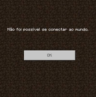 fiz esse perfil para concertar o bug de se conectar ao mundo no Minecraft