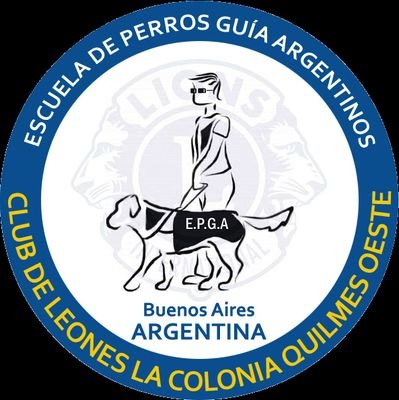 Somos una ONG parte de Club Leones que criamos, cuidamos y adiestramos perros guias para cambiarle la vida a personas con discapacidad.