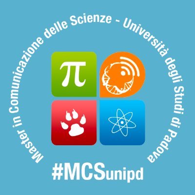 Seguici! Siamo gli allievi del Master in Comunicazione delle Scienze @UniPadova e qui sperimentiamo imparando #mcsunipd #unipd
https://t.co/XAMWAy0TCh