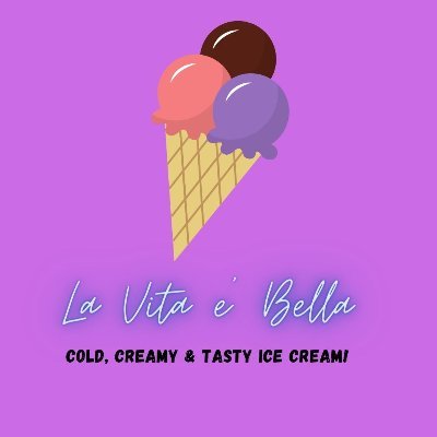 La vita e bella is one of the best ice-cream shops, with original Italian ingredients, located in bole, Addis Ababa!